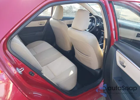 2015 Toyota Corolla Le z USA, uszkodzony, nr VIN 2T1BURHE8FC356647